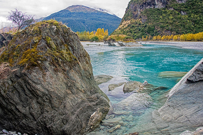 Matukituki West River, Central Otago, South Island, New Zealand