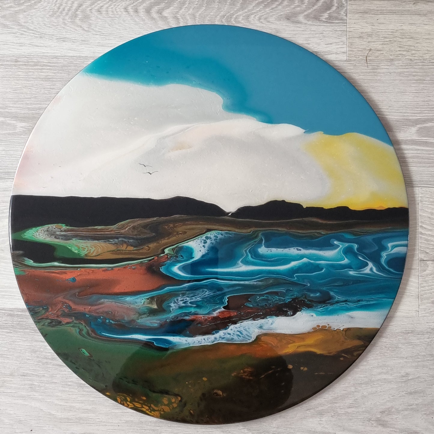 Teal Waters 60cm