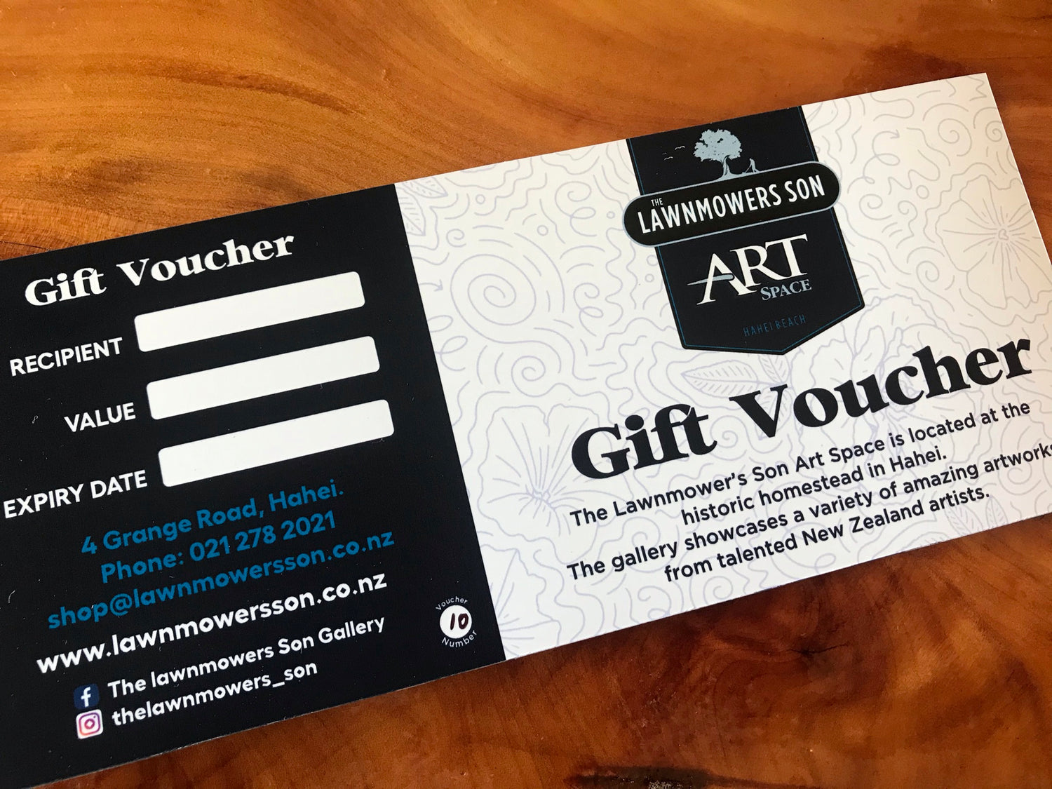 Gift Vouchers