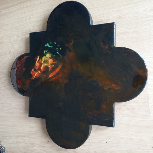 Puzzle Piece Resin Wall Art