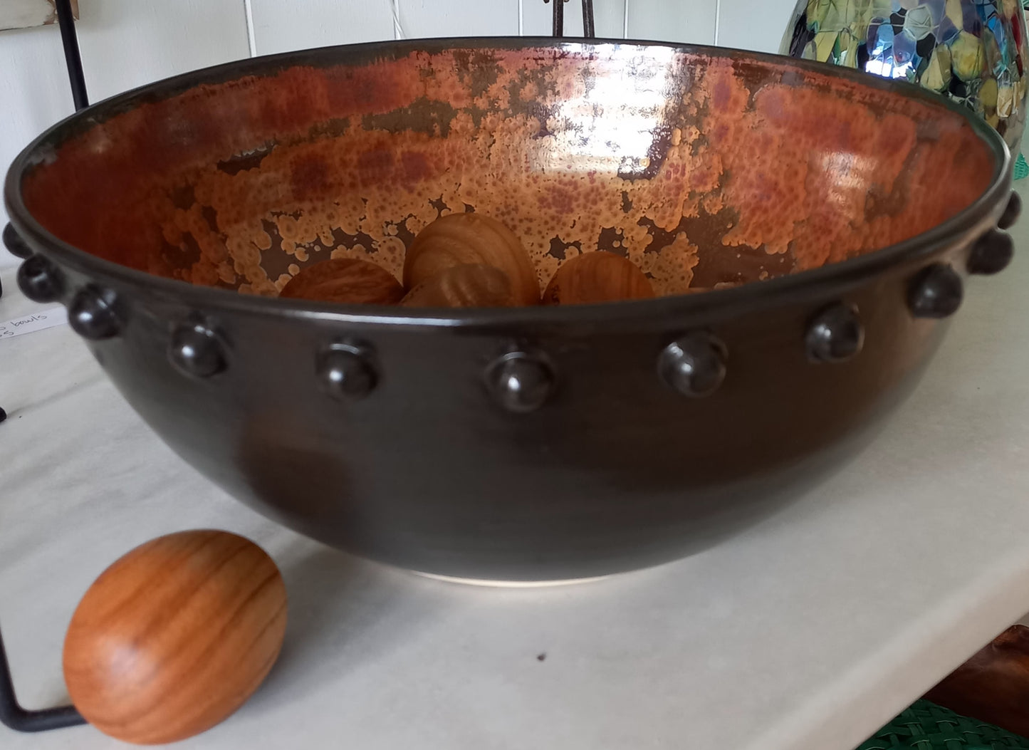 Ceramic Copper Bowl