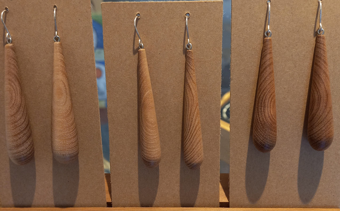 Pohutakawa Drop Earrings Large