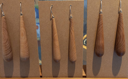 Pohutakawa Drop Earrings Large
