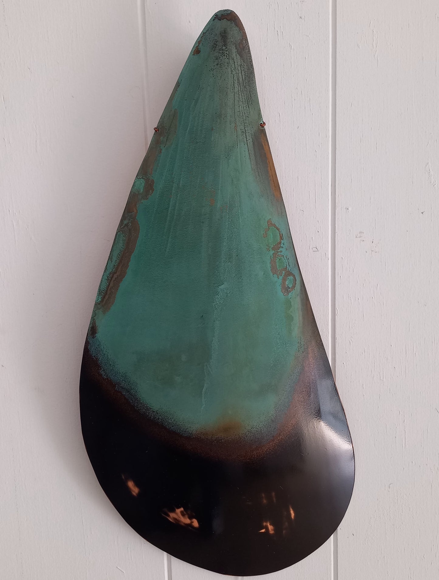 Black Mussel Shell Copper Small
