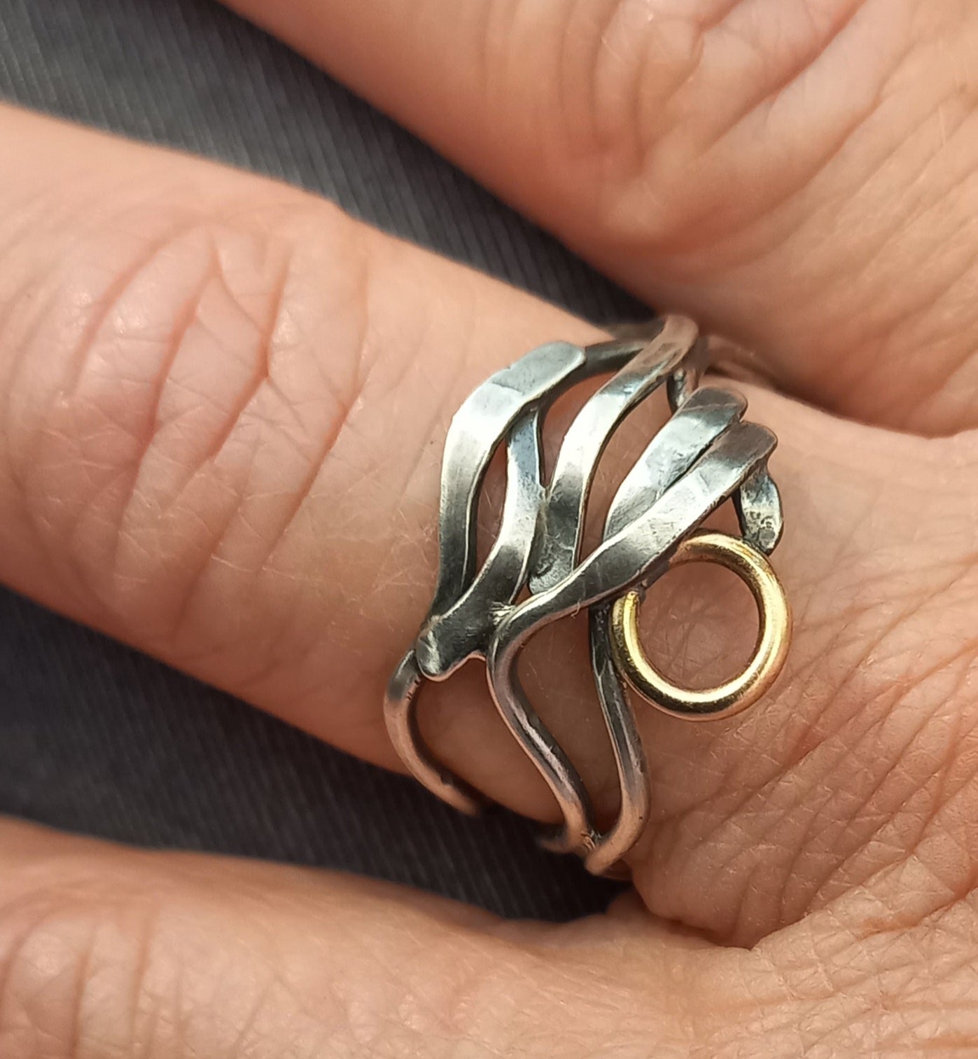 Sun Wave Ring