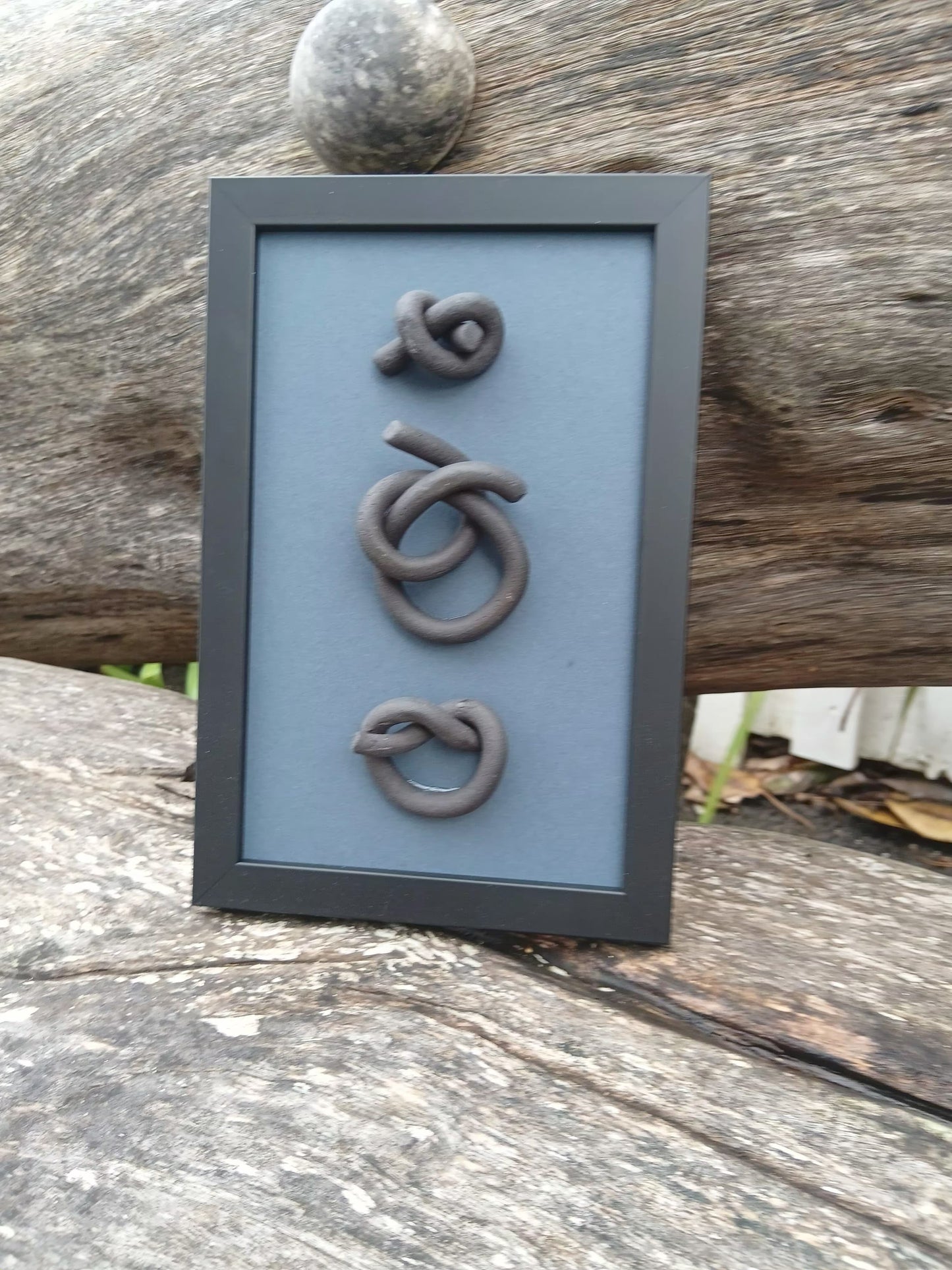 Framed Ceramic Knots