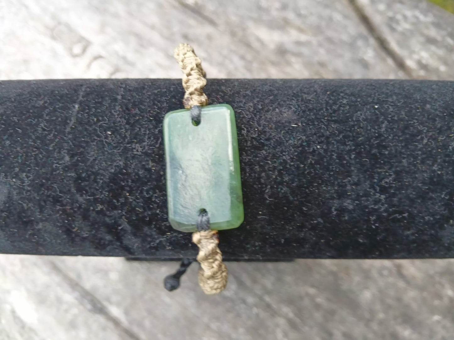 Pounamu Small Square Bracelet