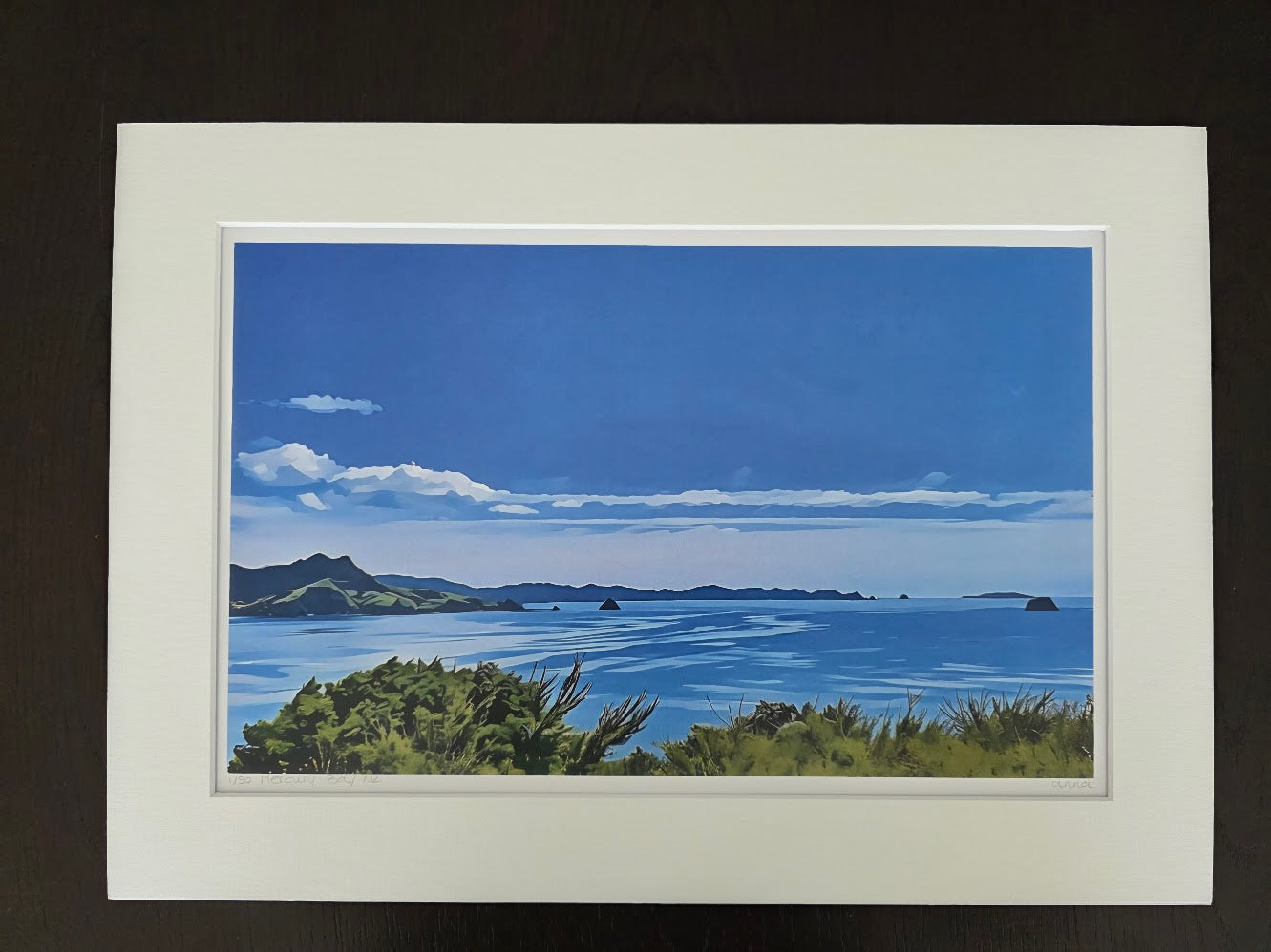 Mercury Bay  Print   A3