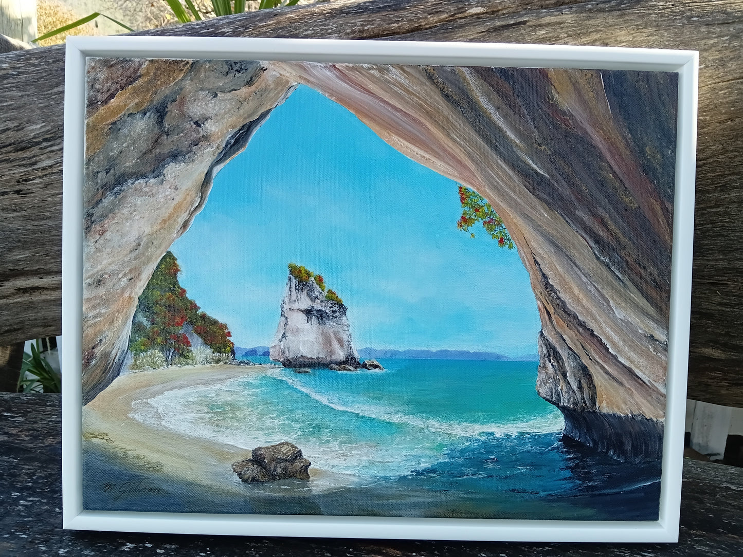 Cathedral Cove Acrylic