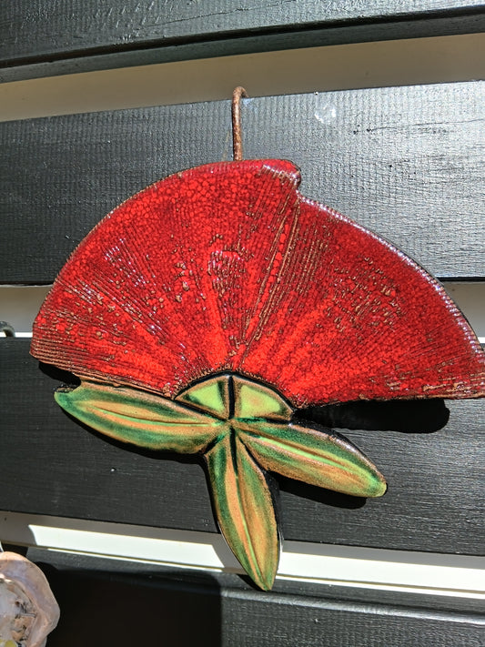 Kiwiana Pohutakawa Flower