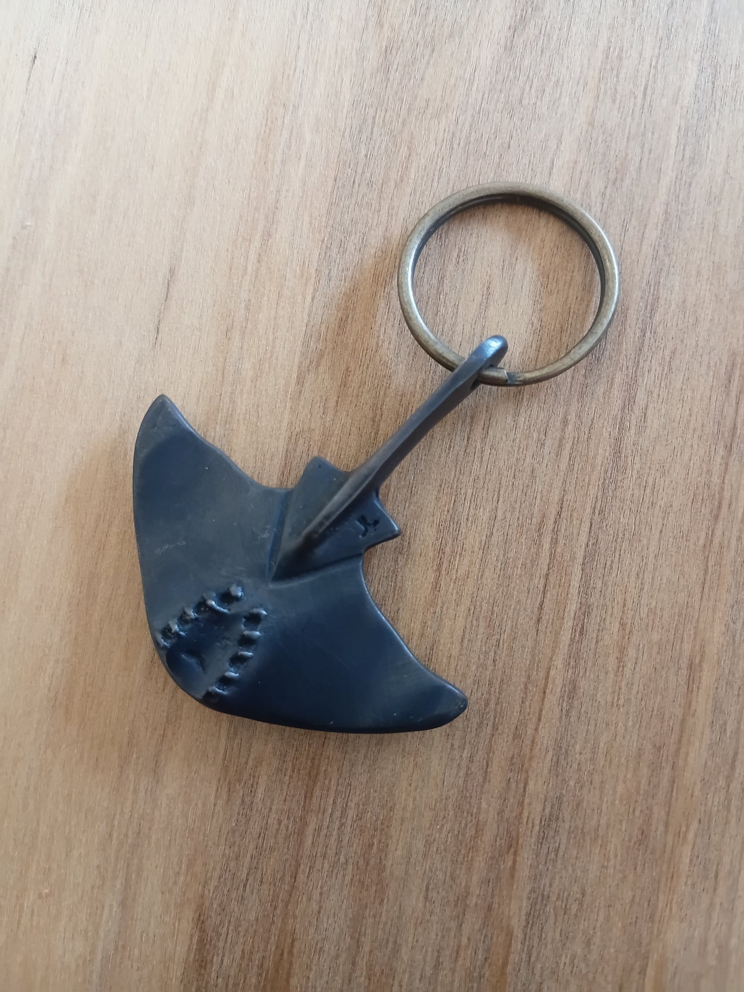 Bronze Stingray Key Ring