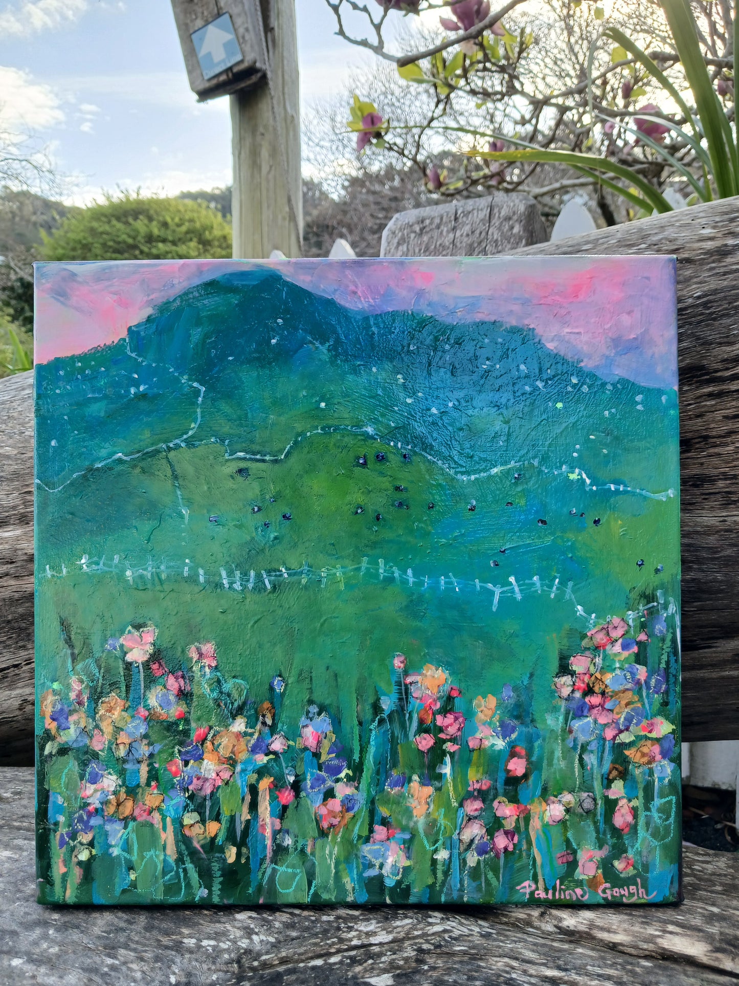 Keeping it rural  Original Acrylic