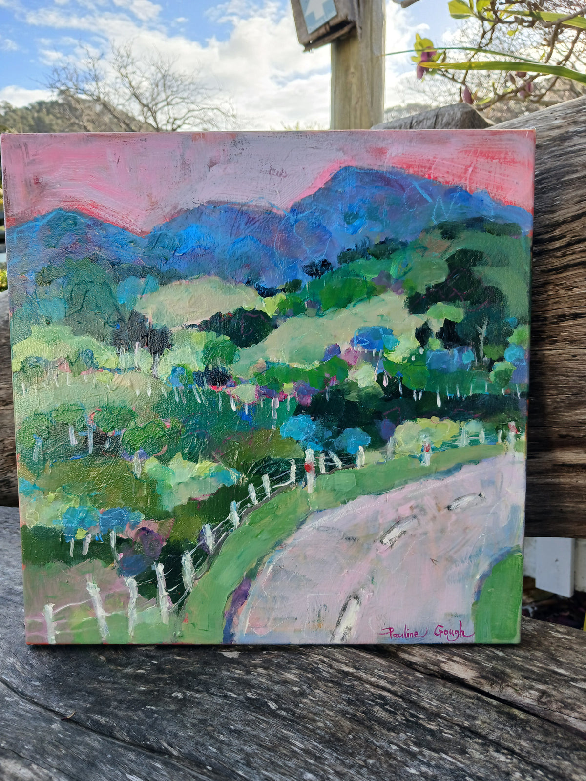 Close to home   Original Acrylic