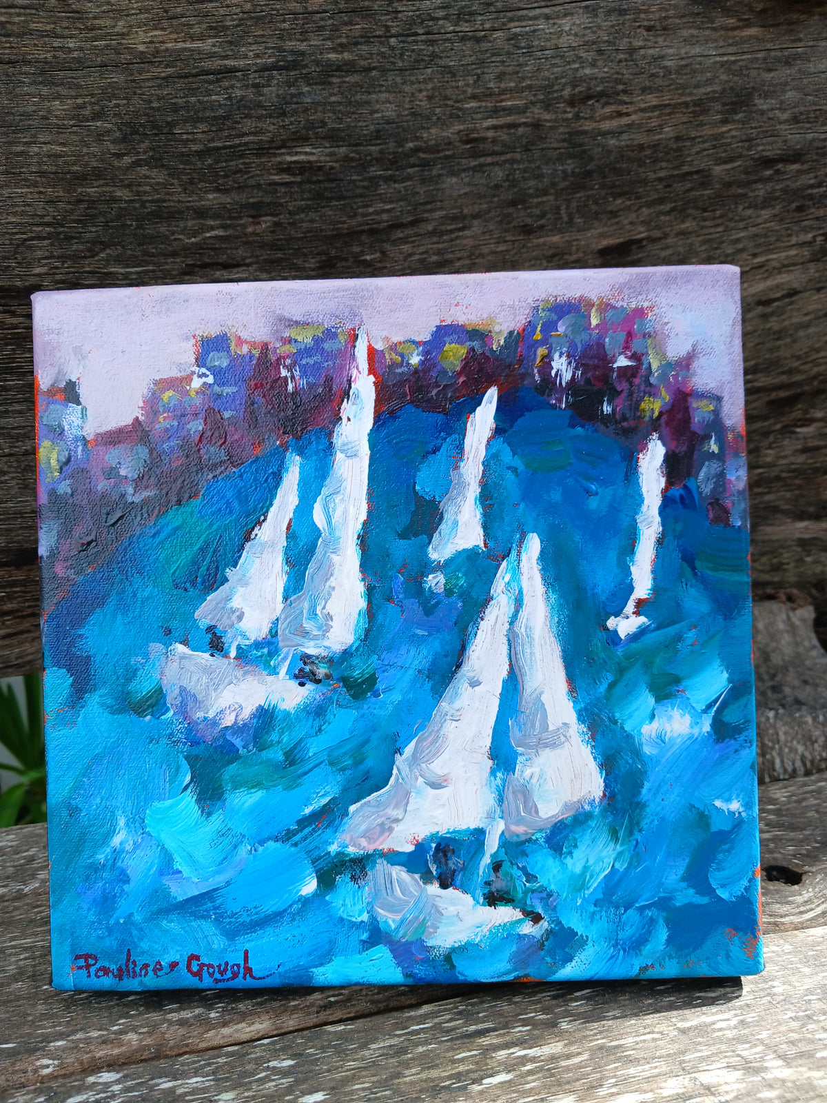 We are sailing Original Acrylic