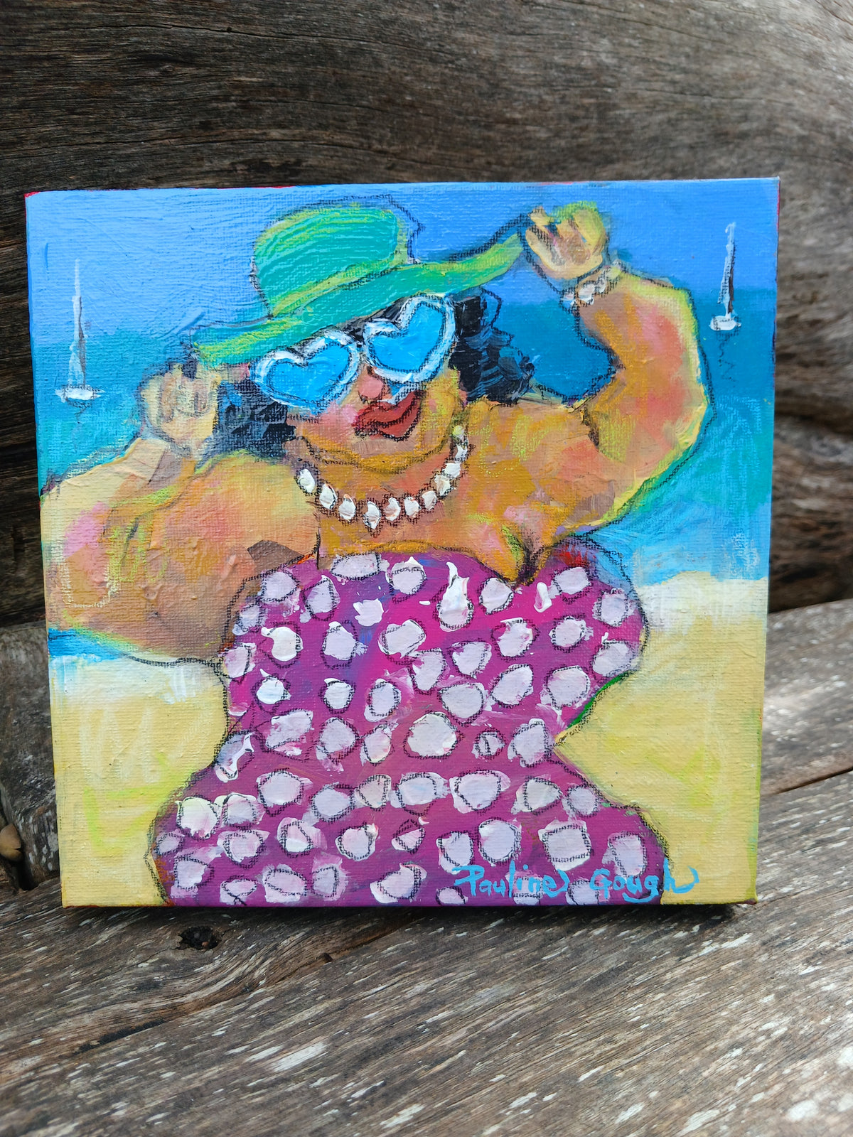 If you got it flaunt it  Original Acrylic