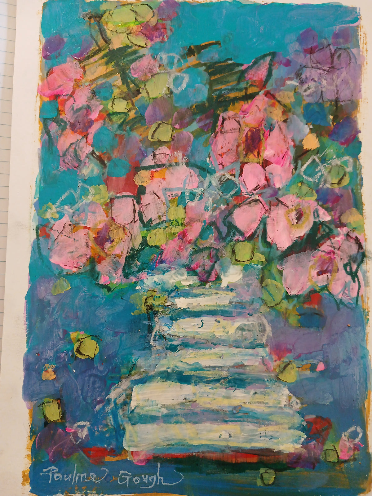 A4 Original Painting-Bonanza