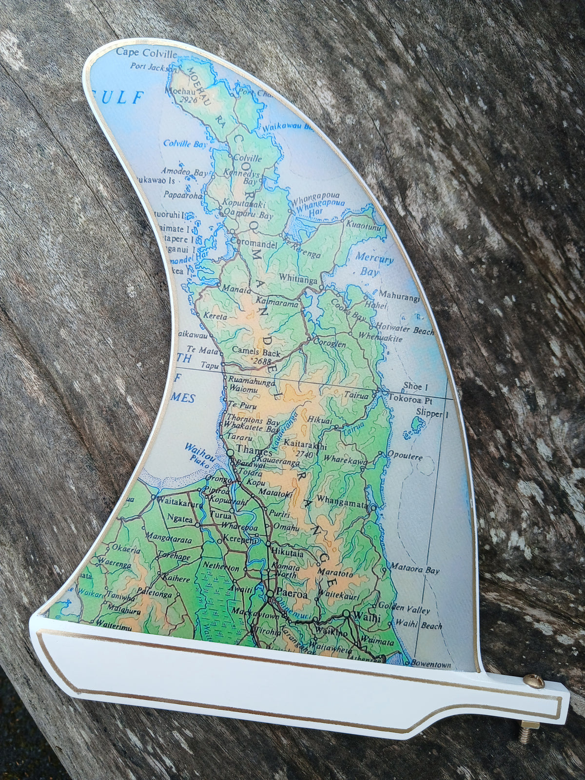Unframed Surfboard Fin-Coromandel
