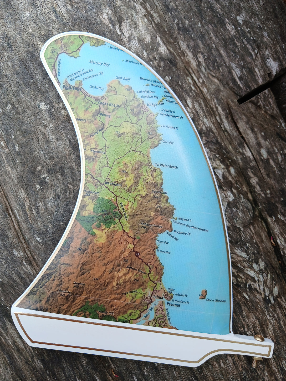 Unframed Surfboard Fin - Hahei
