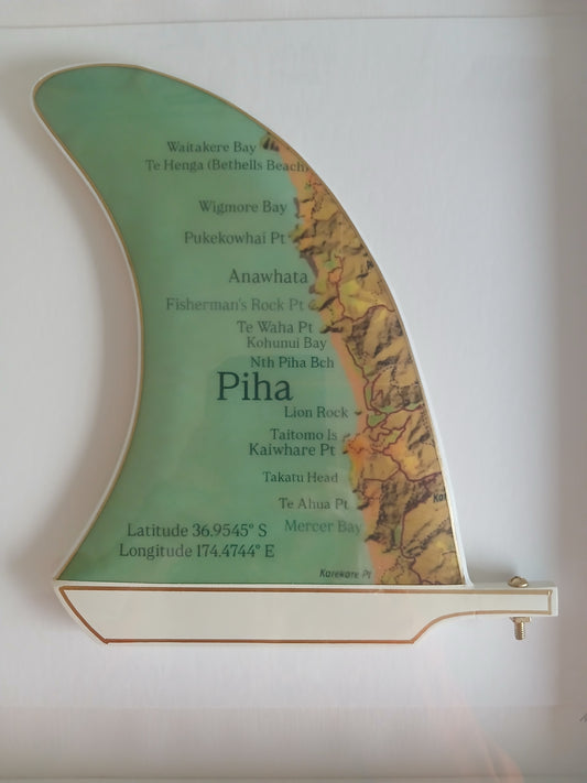 Framed Surfboard Fin - Piha