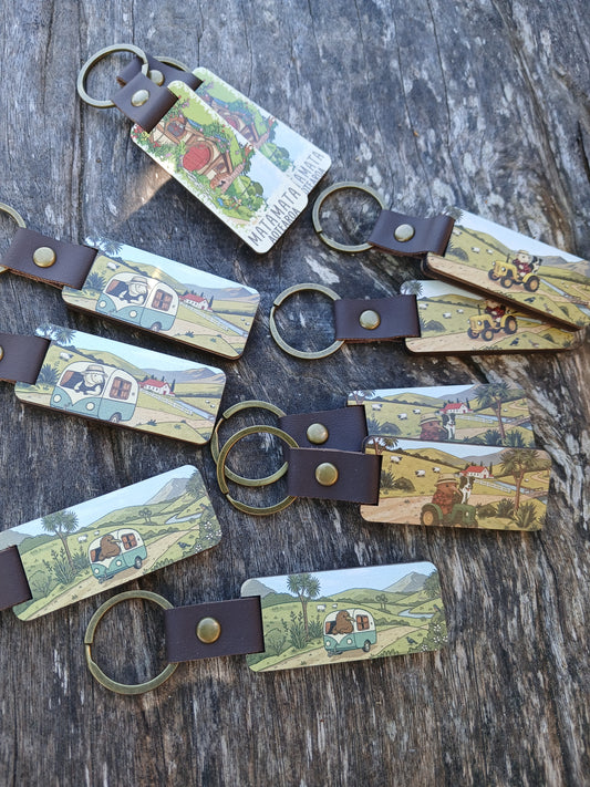 Kiwiana Key Rings