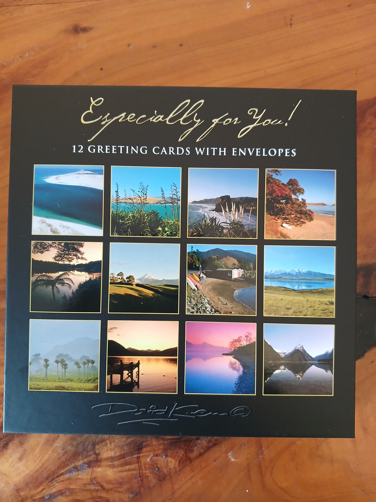 Boxed set of 12 NZ Note Cards
