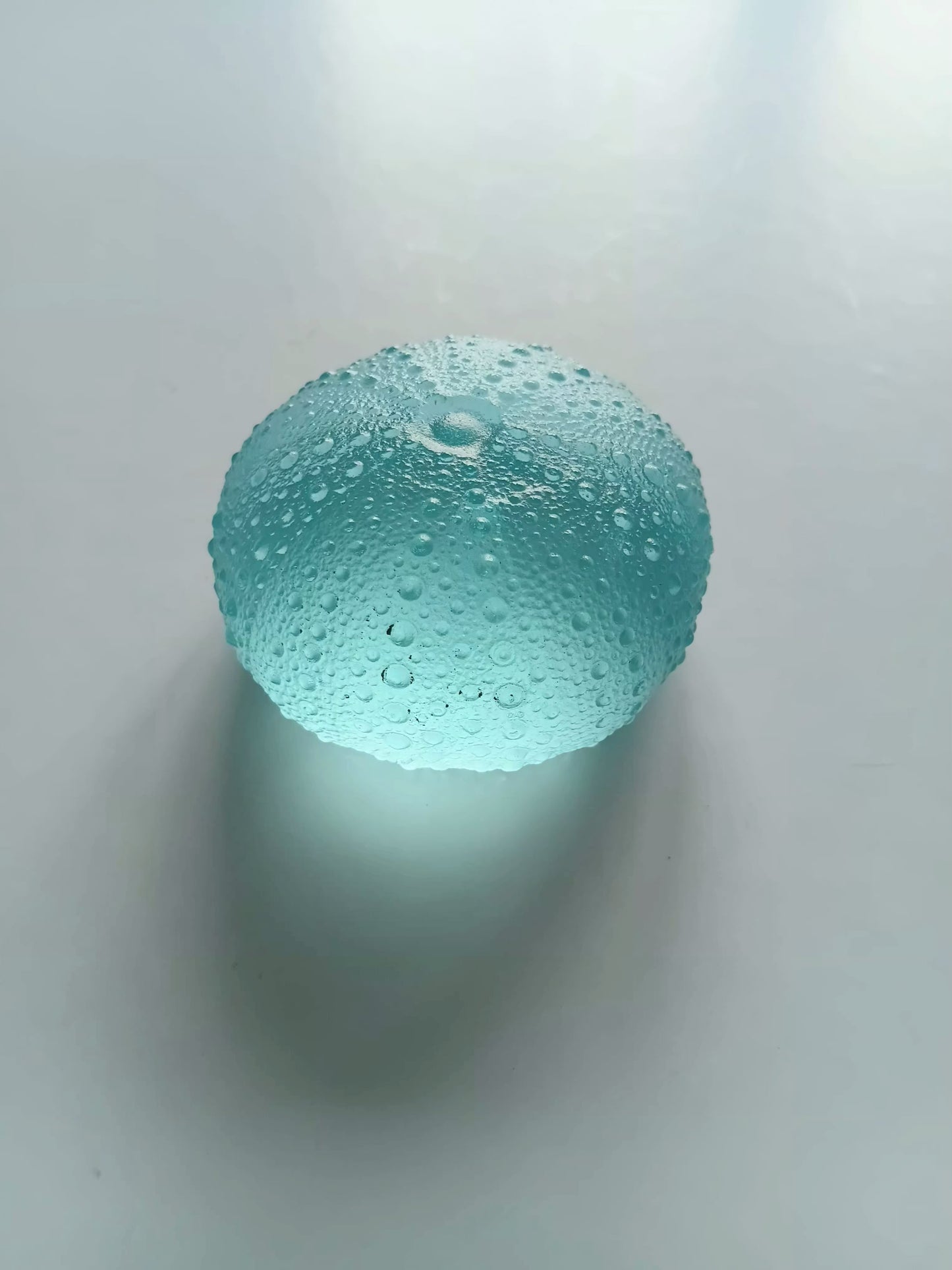1XL Glass Sea Urchin 59mm-Dark Aqua