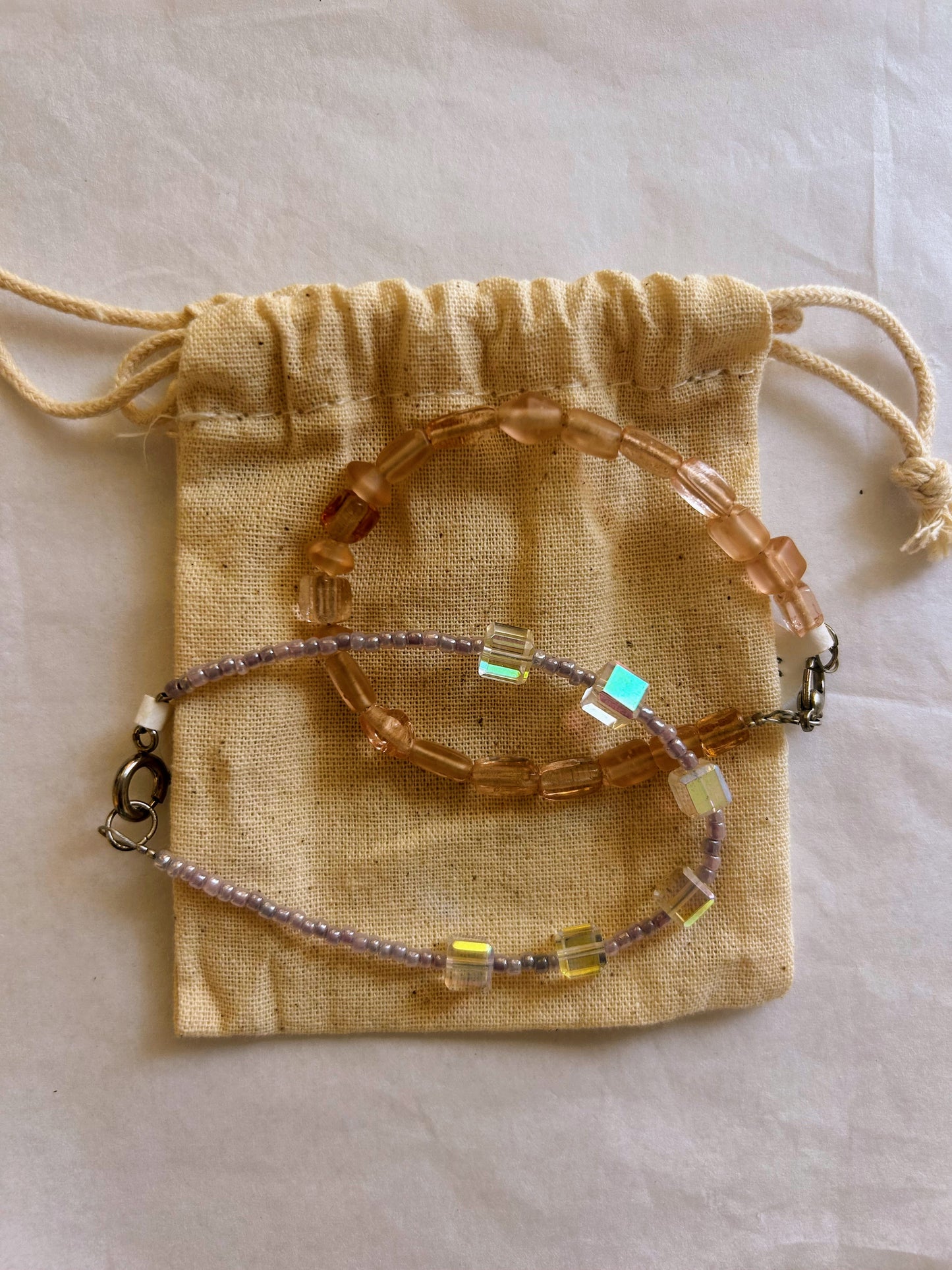 Glass Bead Bracelet