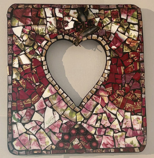 Open Heart in Old Roses