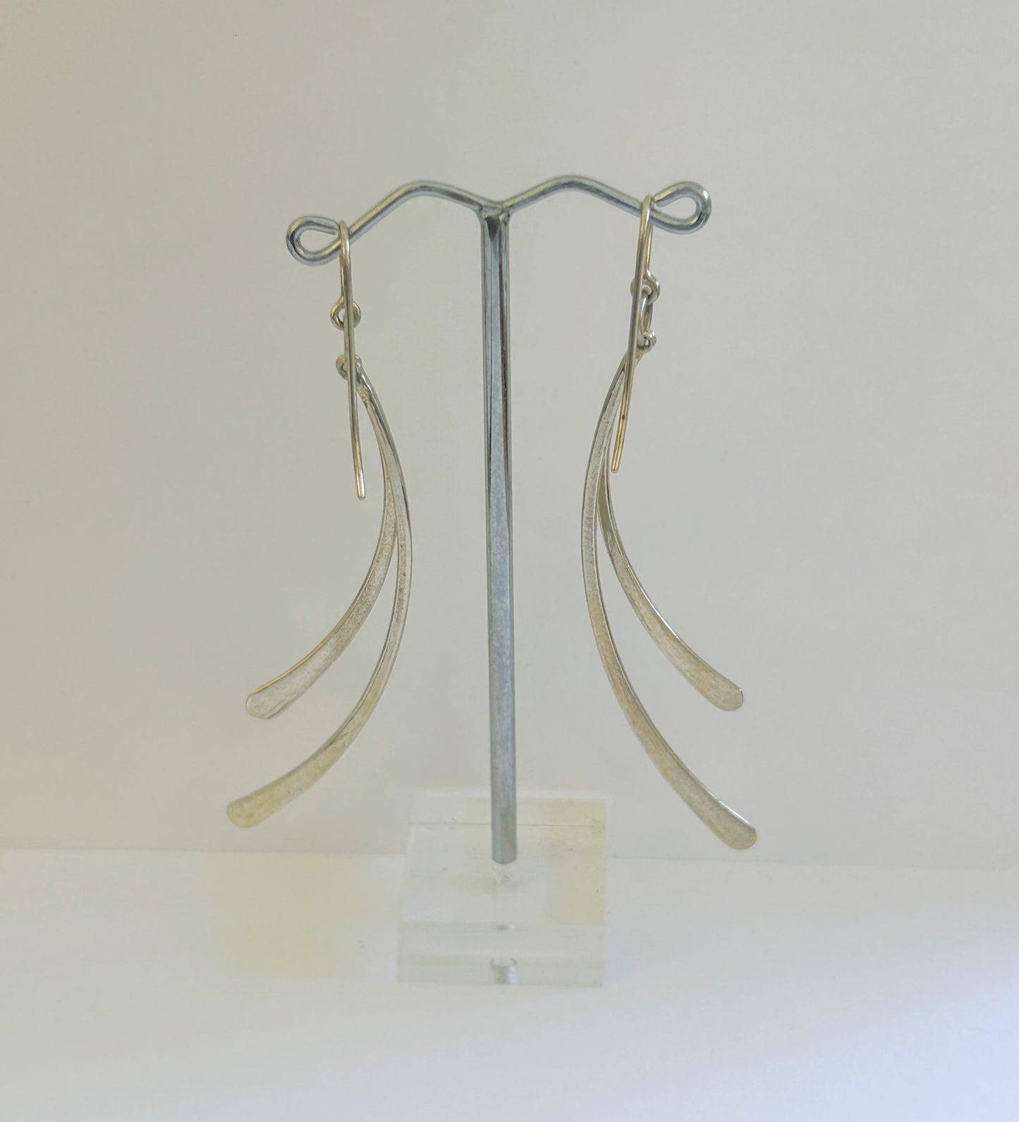 Double Feathered Earring