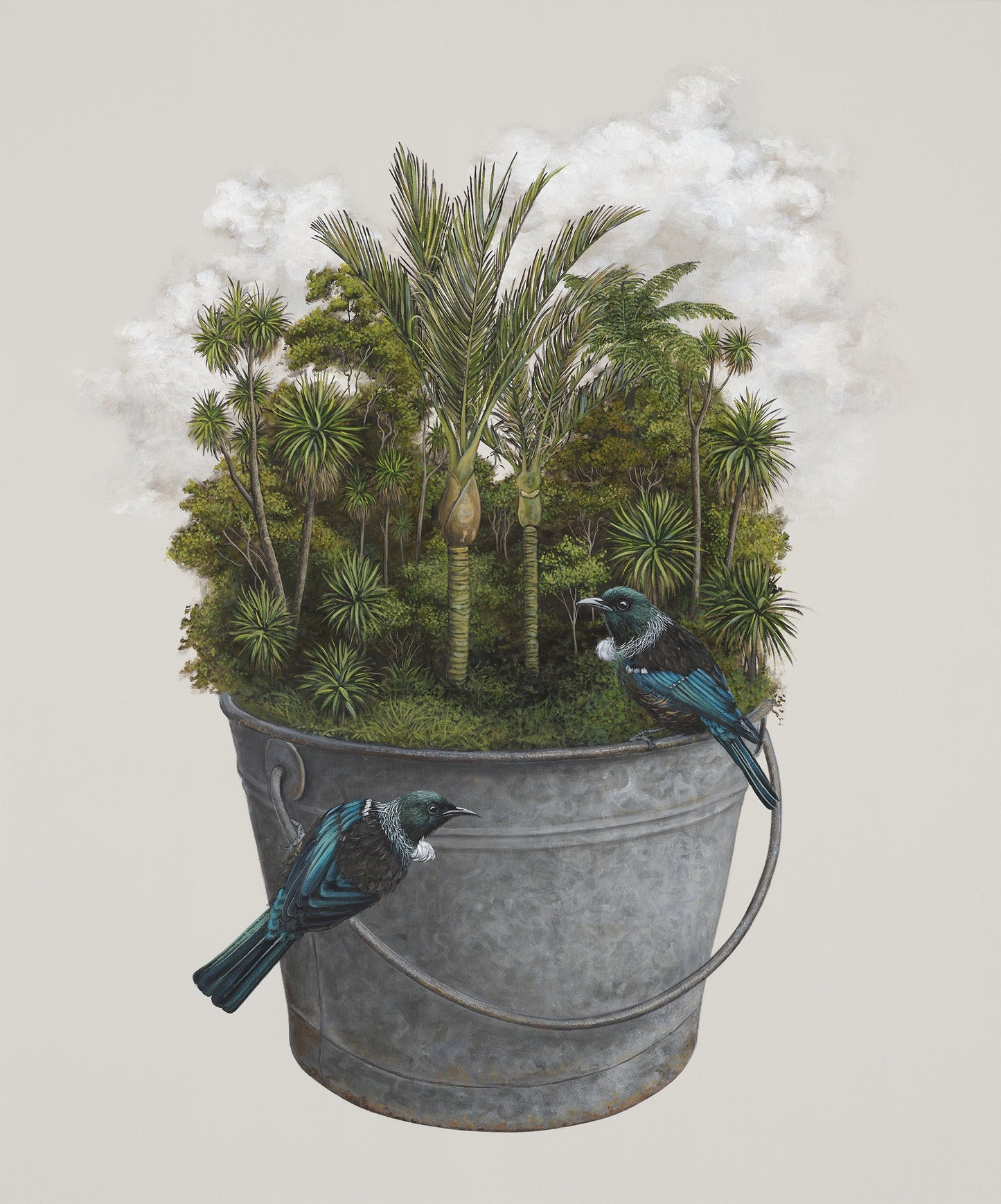 Island getaway Framed  limited edition print 6/50