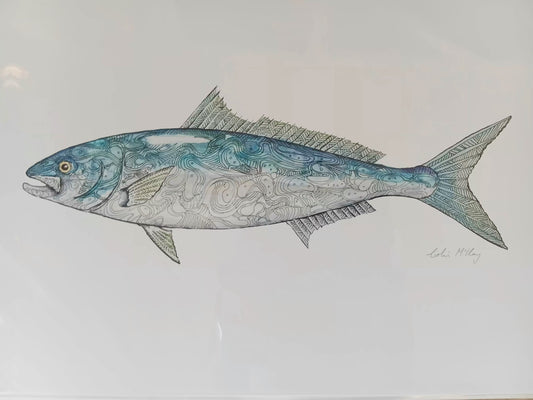 A4 Katie Kahawai Watercolur Print
