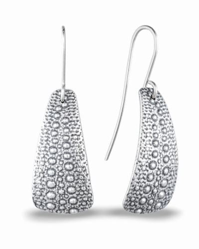 Earrings-Kina Shell Curve-Silver
