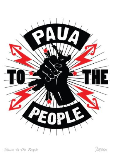 A4 Paua to the People
