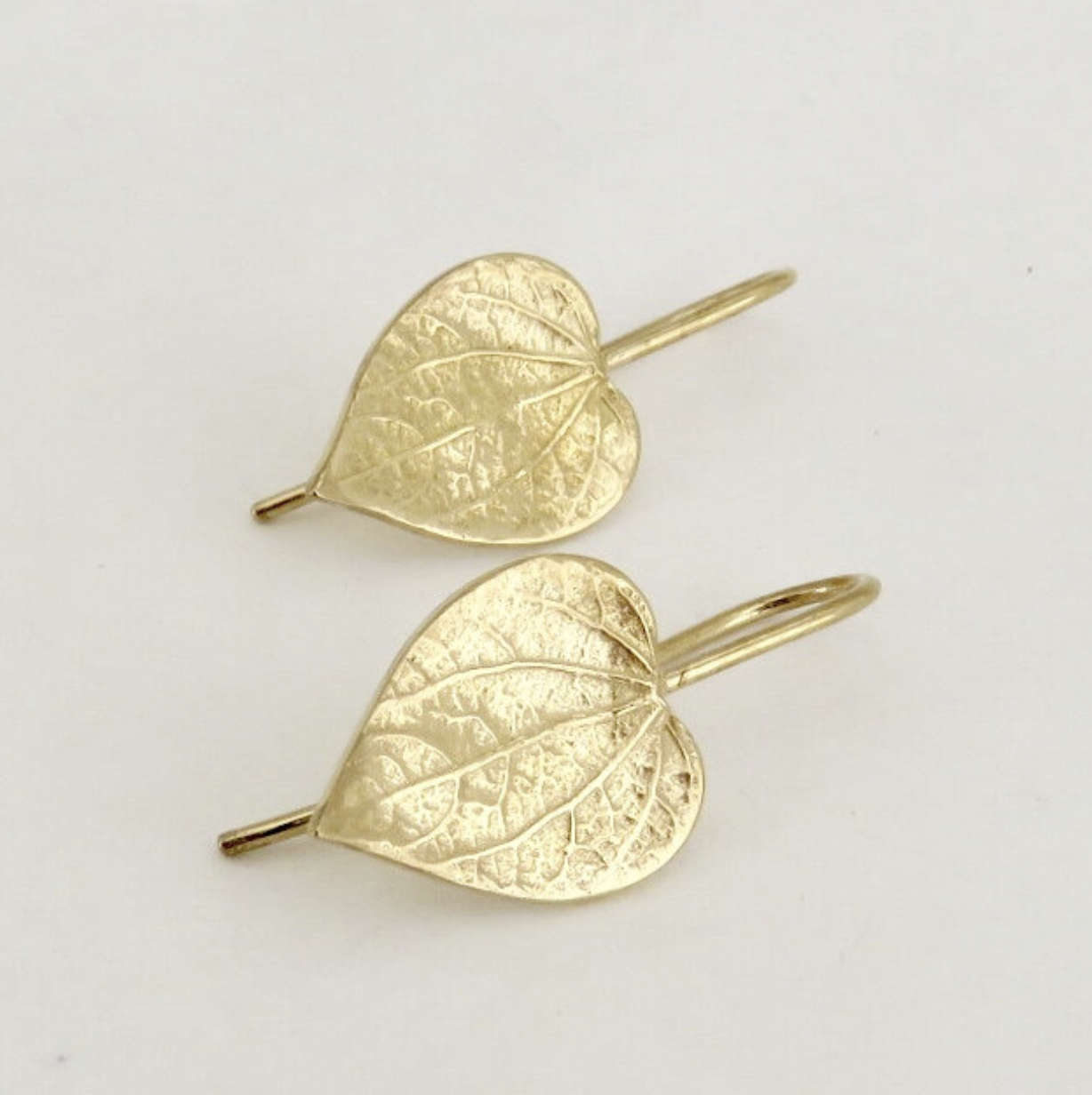 Gold Plate kawakawa Drop Earrings