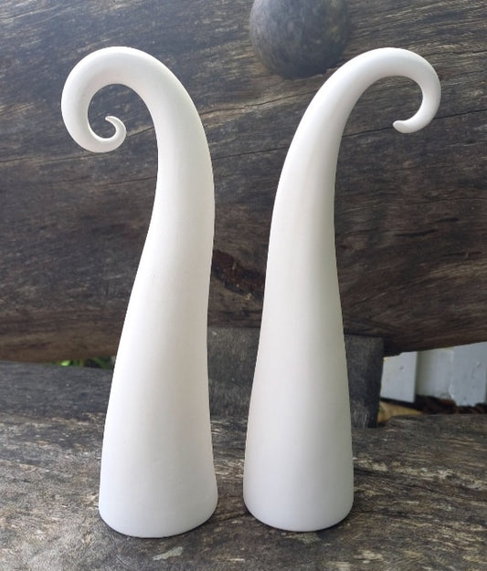 Medium Ceramic Koru
