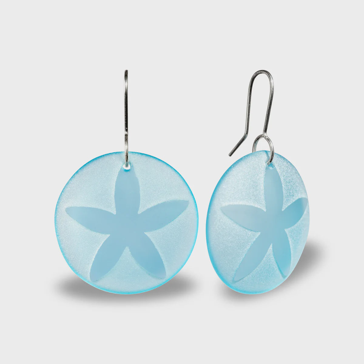 Earrings-Starfish Blue Large