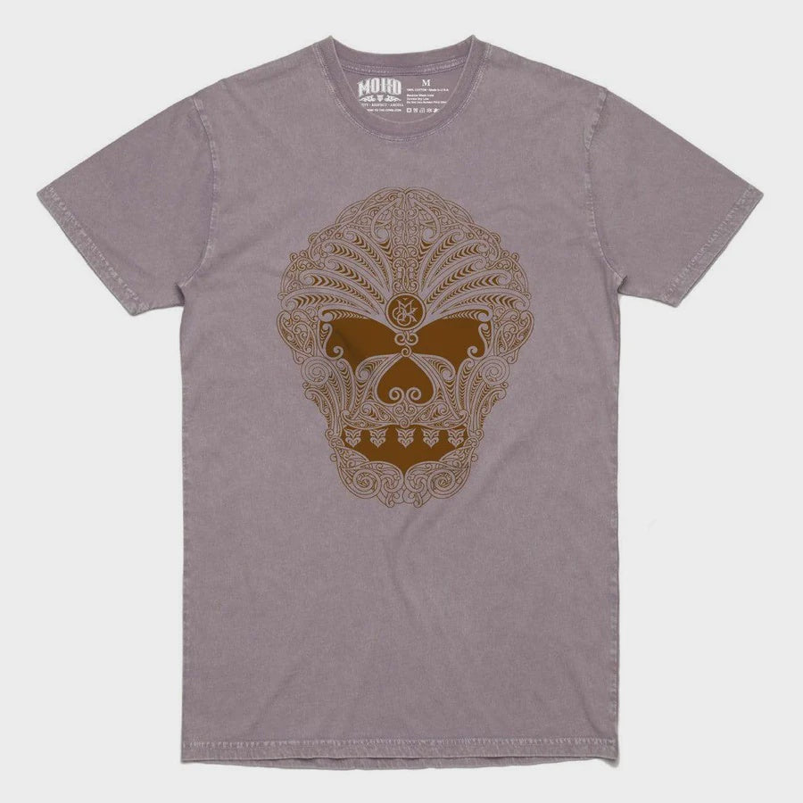 Skull Womens T-shirt/Pink