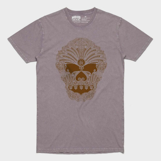 Skull Womens T-shirt/Pink
