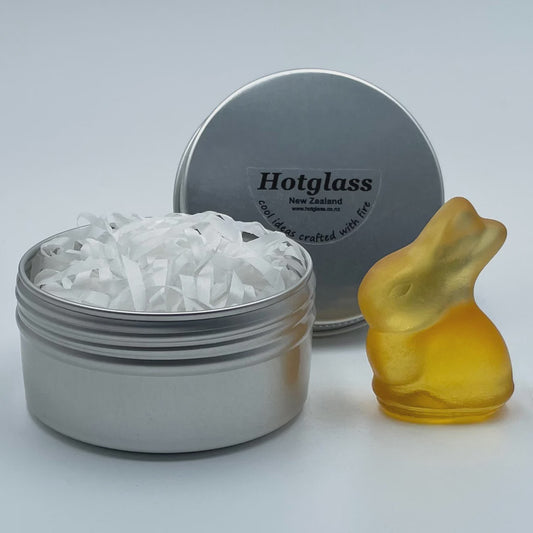 Glass Cast Bunnies