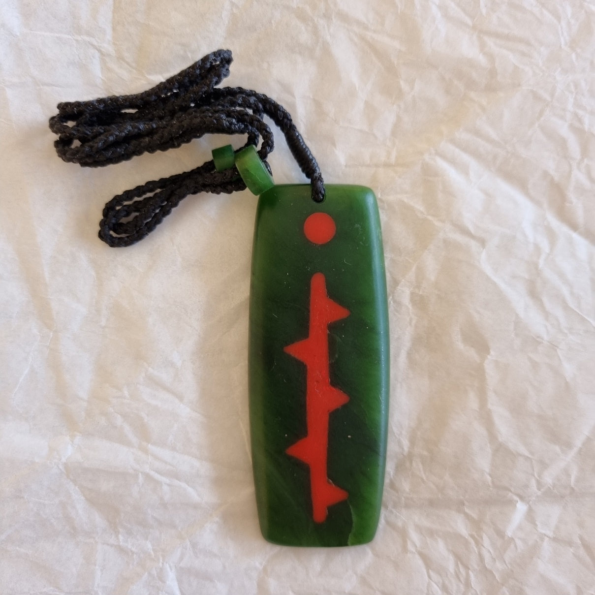 The Crossing - Kahurangi Pounamu. Pounamu trails. Southern Alps. Resin Inlay