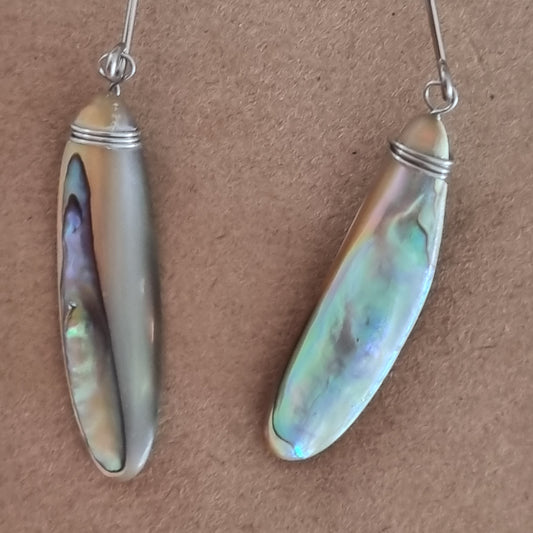 Paua Drop Earrings