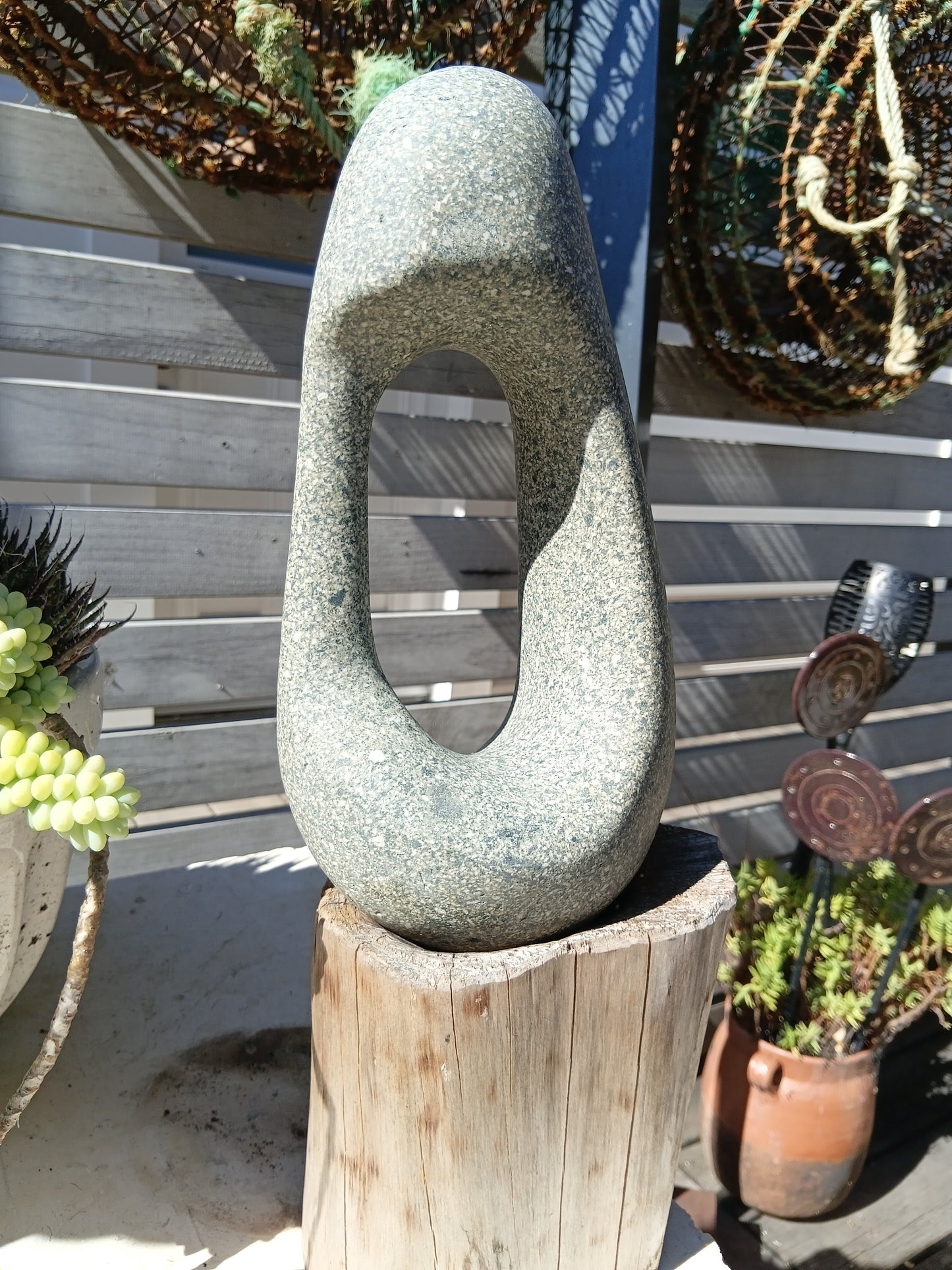 Halo on Wooden Stand