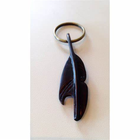 Feather Key Ring/Bottle Opener