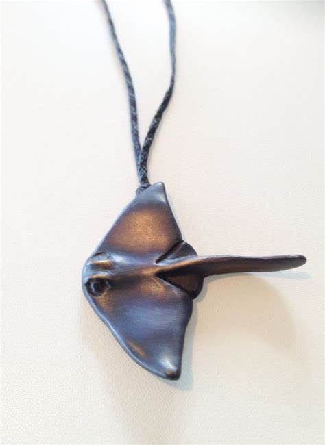 Bronze StingRay Pendant