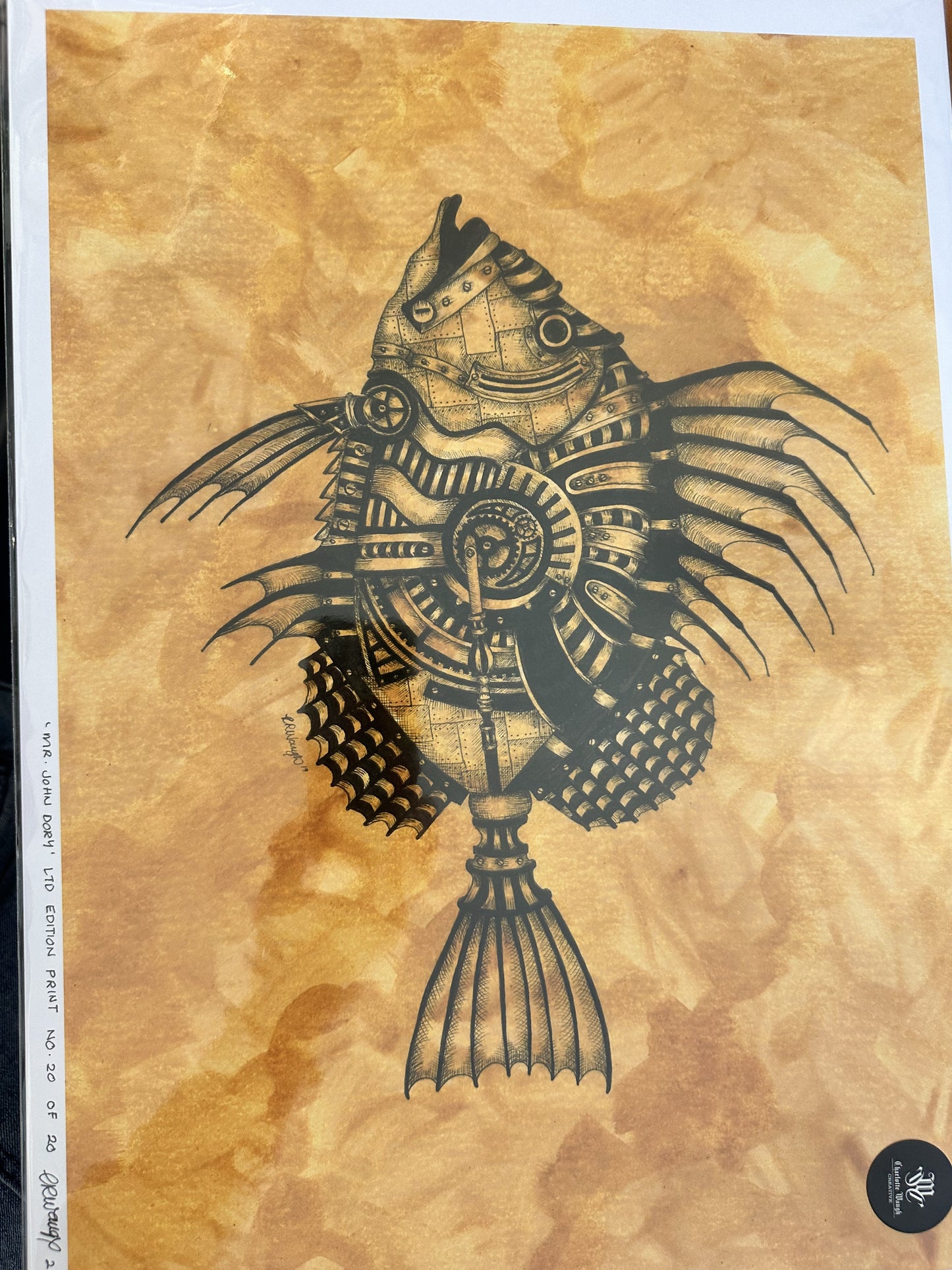 Mr John Dory Print