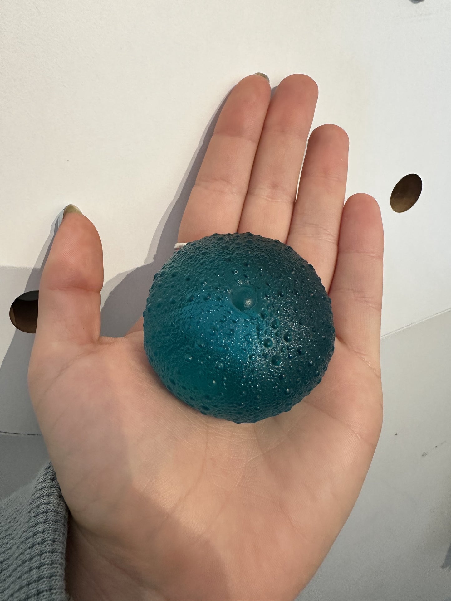Large Jade Glass Kina - 52mm