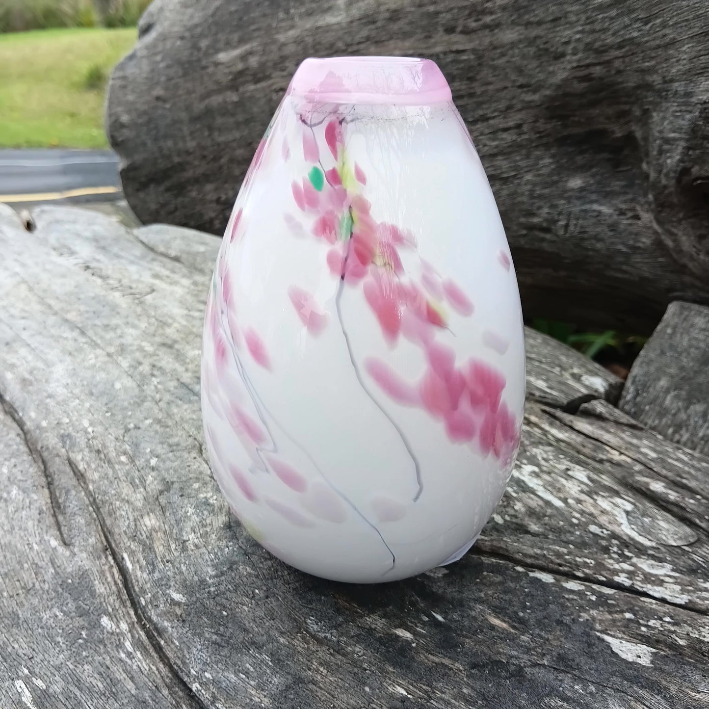 Tear Drop Vase -Cherry Blossom Pink