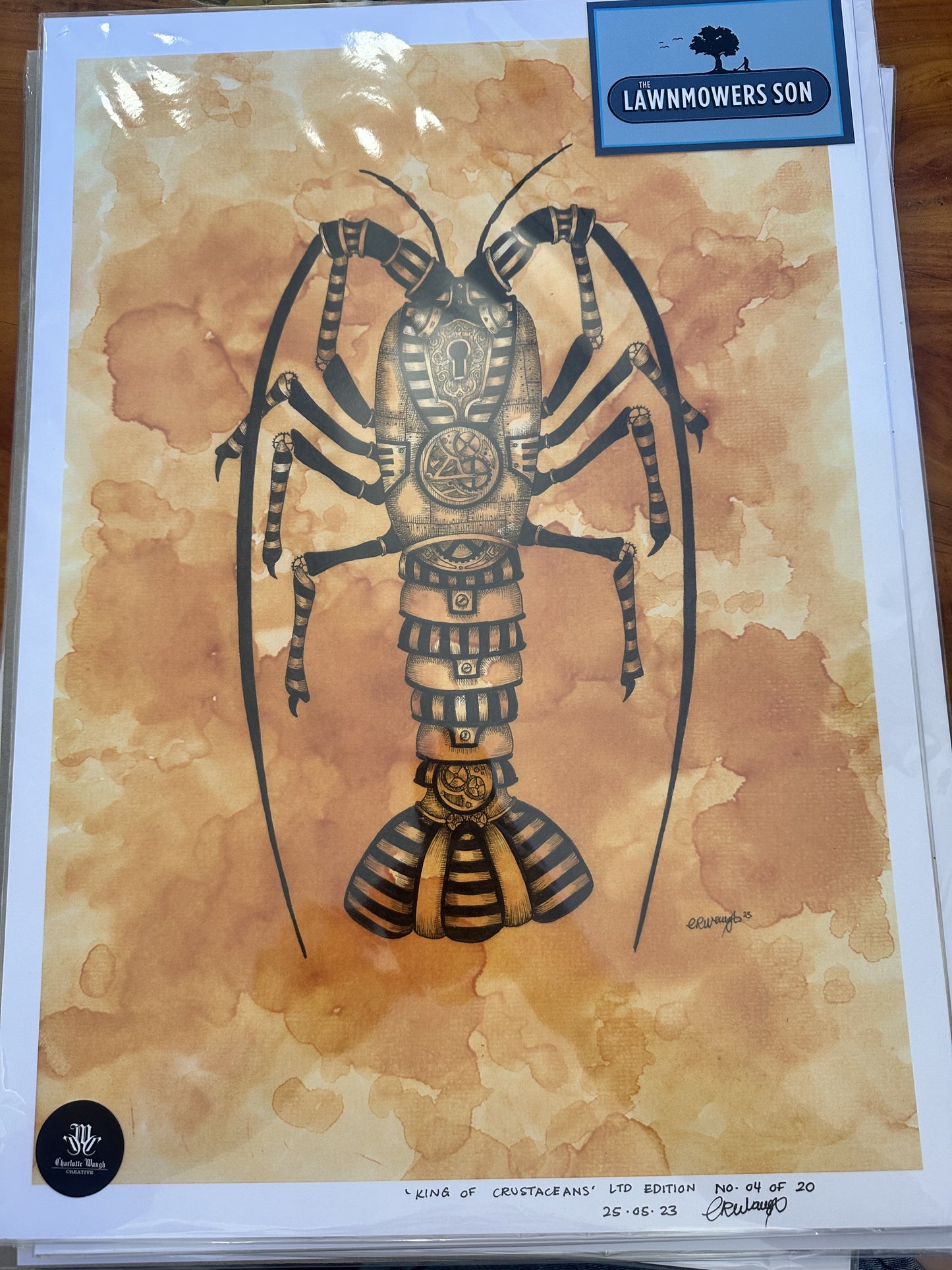 King of Crustaceans Print