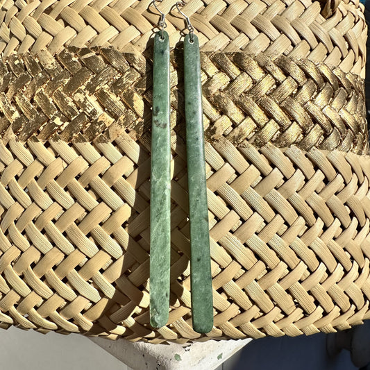 Pounamu Roimata (Drop) Earrings