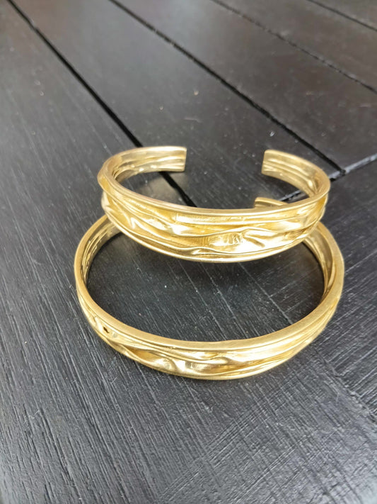 Brass Cup Bangle